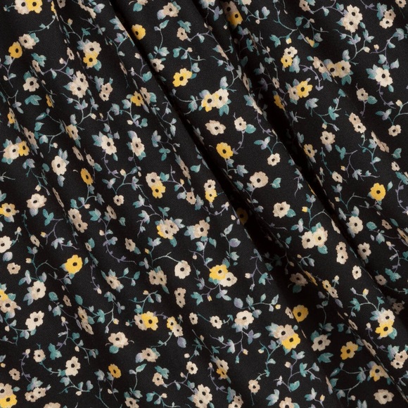 NWOT Jessie and James Black and Yellow Floral Dress, Size 6 Years. - Picture 10 of 10